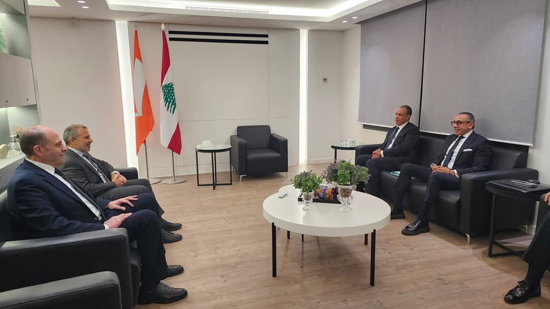 وزير الخارجية يجتمع برئيس التيار الوطنى الحر اللبنانى