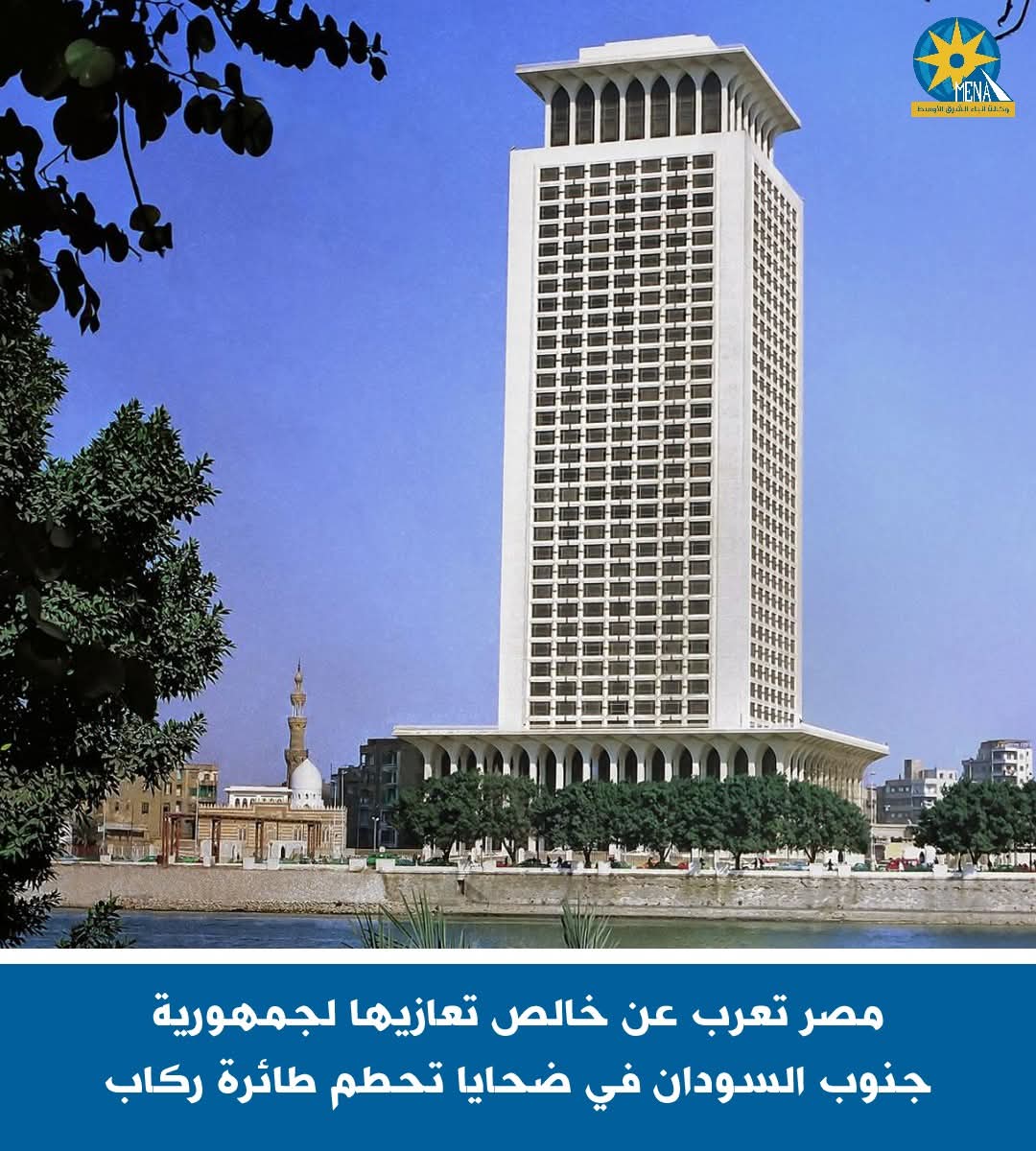 مصر تعزى جنوب السودان فى ضحايا تحطم طائرة ركاب