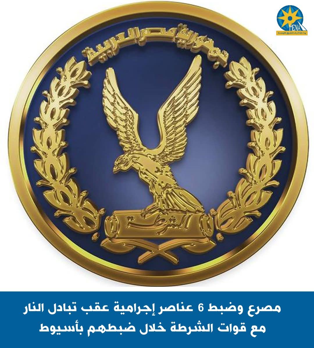 مصرع وضبط 6 عناصر إجرامية بأسيوط