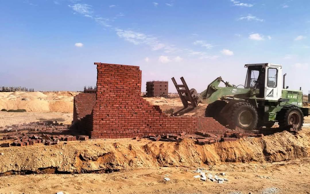 إزالة تعديات ومخالفات بالسادات وأكتوبر الجديدة