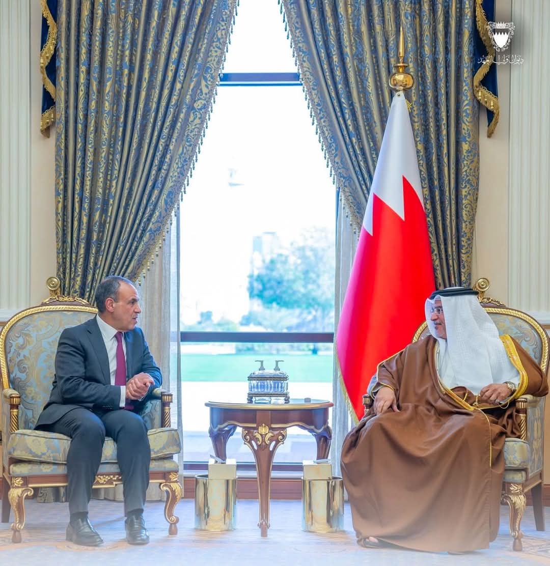 وزير الخارجية يلتقى ولى عهد البحرين رئيس مجلس الوزراء
