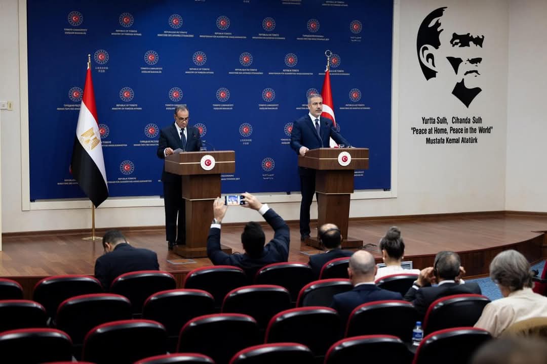 بيان مصرى تركى مشترك من 12 بندا