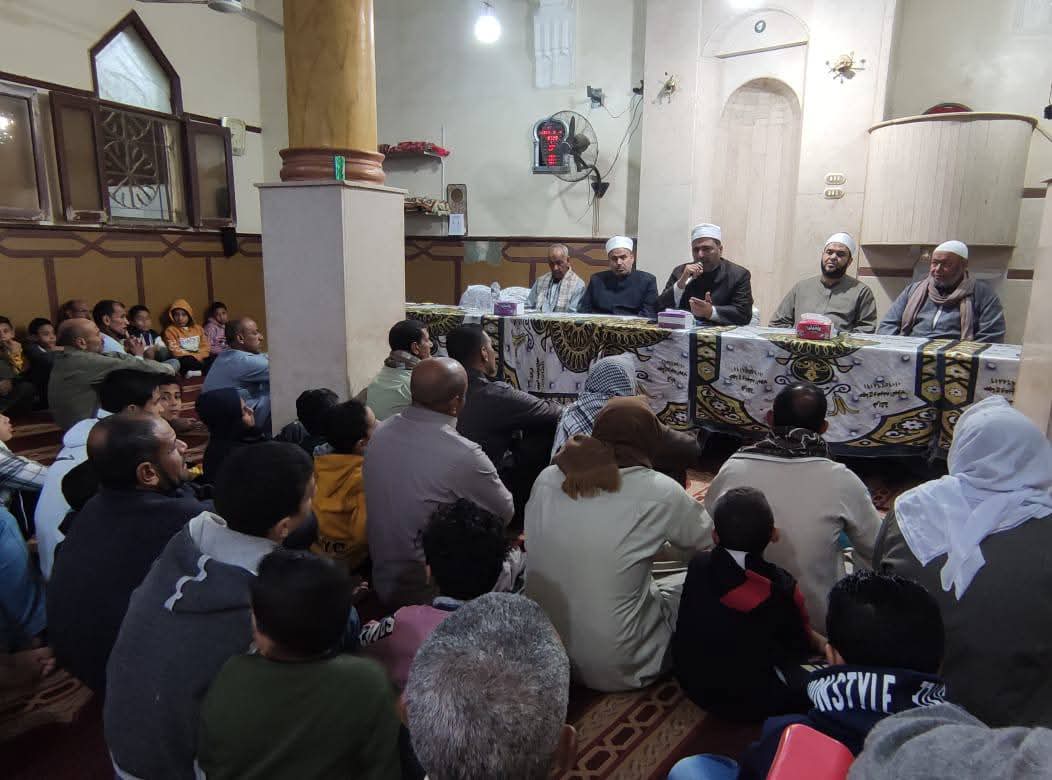 مديرية أوقاف الفيوم تعقد أمسية دعوية كبرى بعنوان "فضائل الذكر