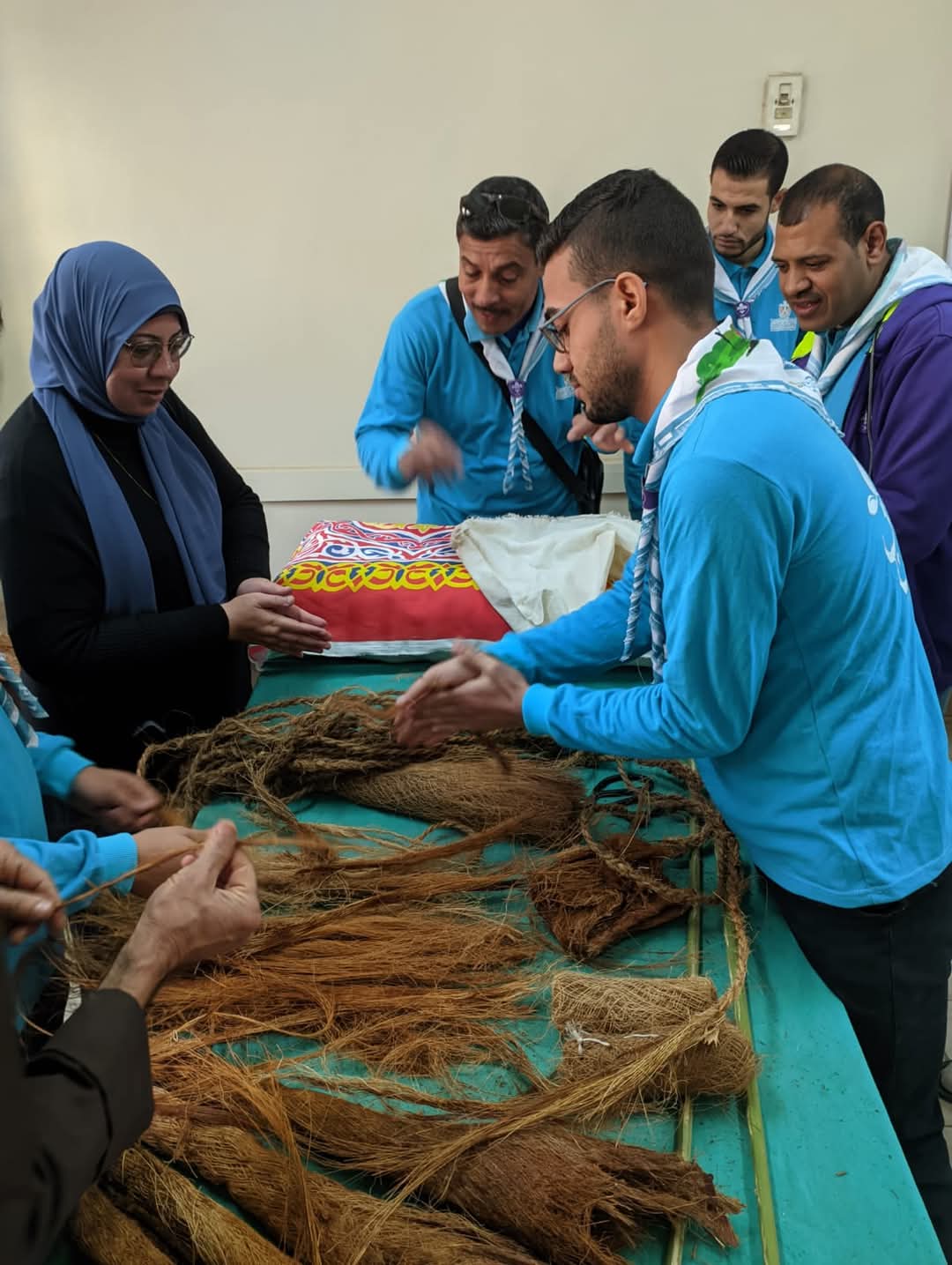 مشروع لتدوير مخلفات النخيل بمراكز شباب أسيوط