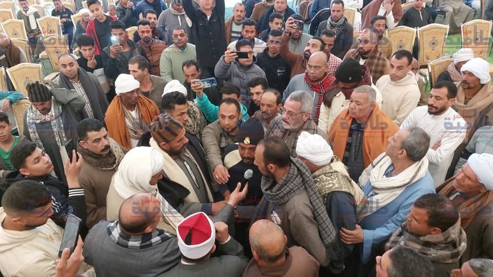 تحت عنوان "الصلح خير".. إنهاء خصومة بين عائلتي العياشية وفرج بالفيوم