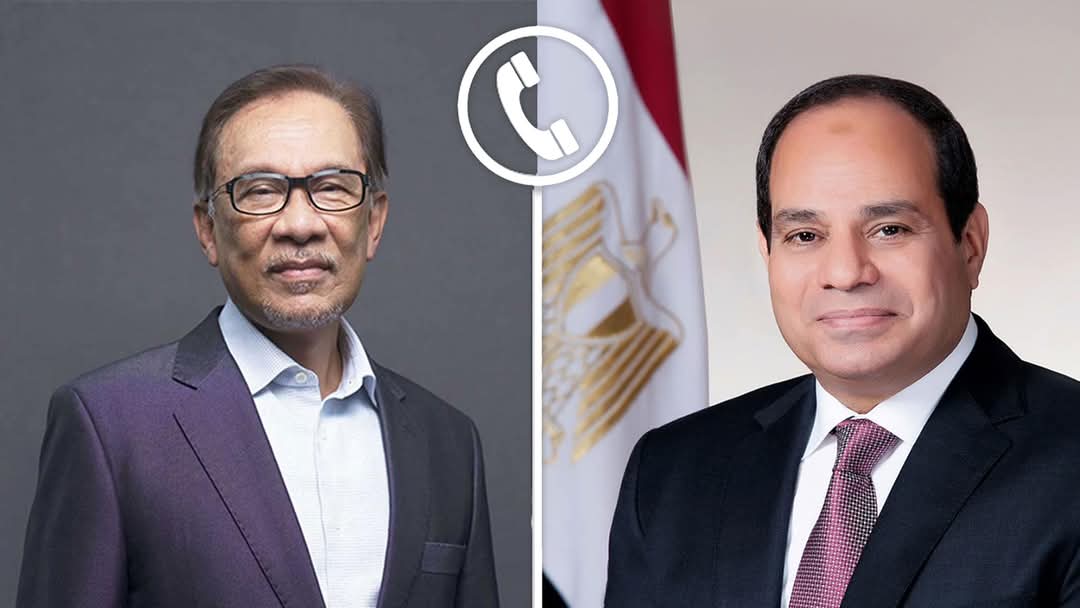 الرئيس ورئيس وزراء ماليزيا يؤكدان رفض تهجير الفلسطينيين من أرضهم