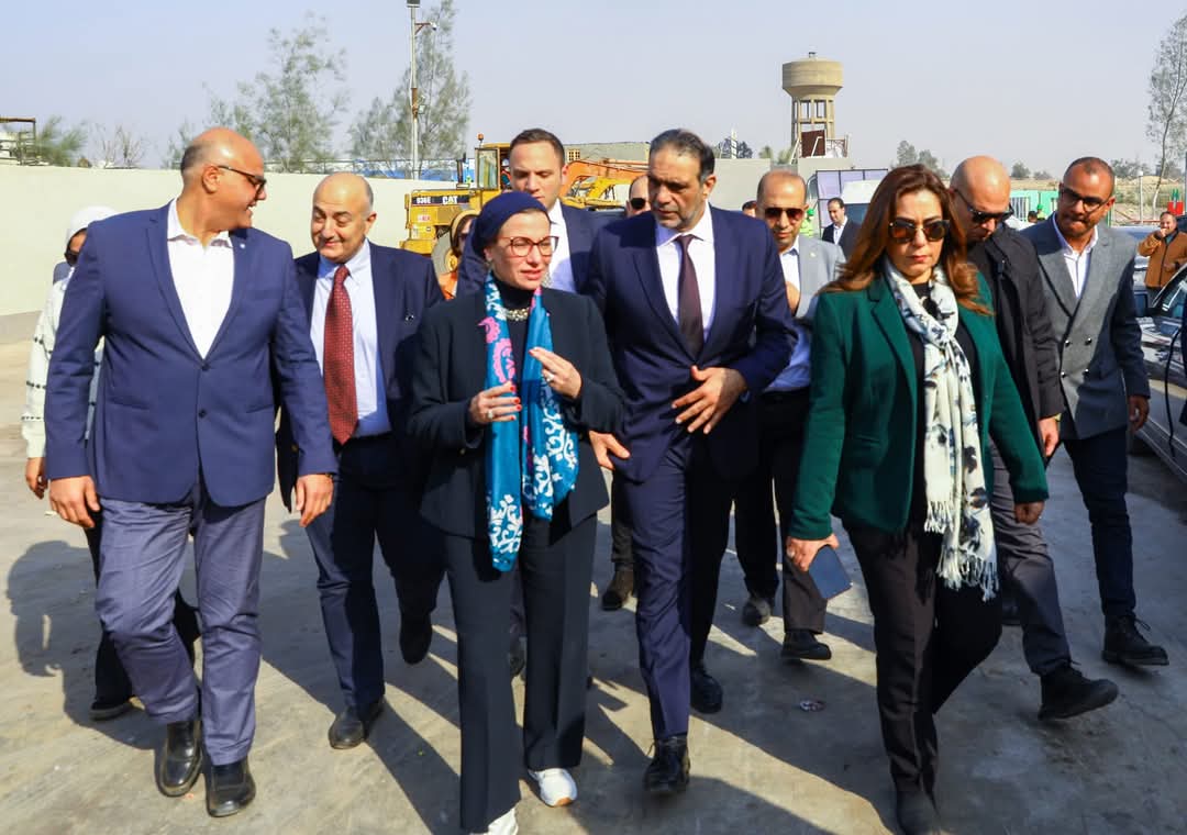 افتتاح مصنع معالجة المخلفات البلدية الصلبة المطور لإنتاج الوقود البديل بالخانكة