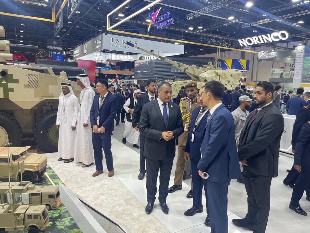 وزير الإنتاج الحربى يتفقد الجناحين الإماراتي والسعودى بمعرض "IDEX 2025" بأبو ظبى