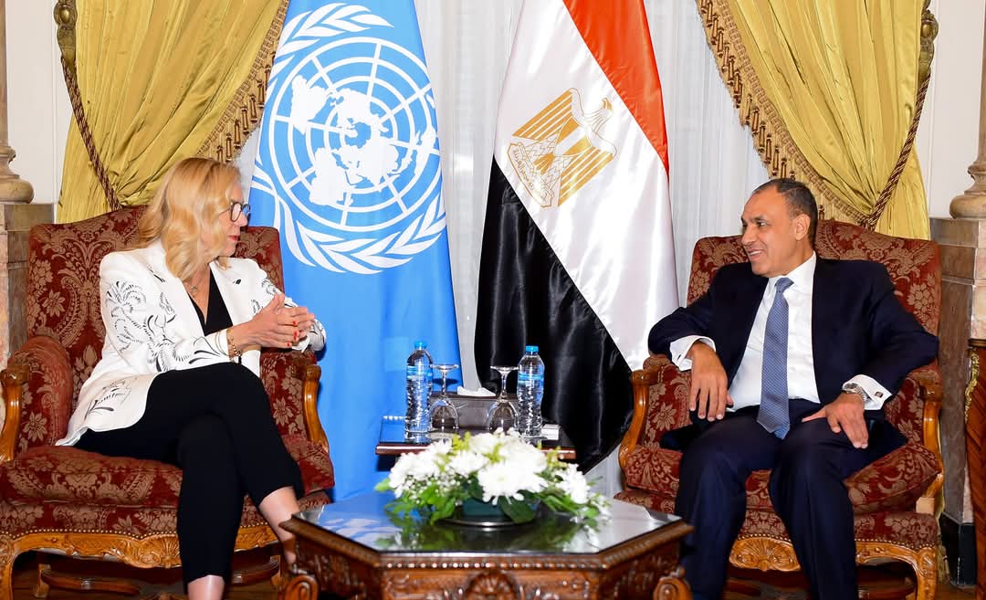 وزير الخارجية يستقبل كبيرة مُنسقى الأمم المتحدة للشئون الإنسانية وإعادة الإعمار فى غزة