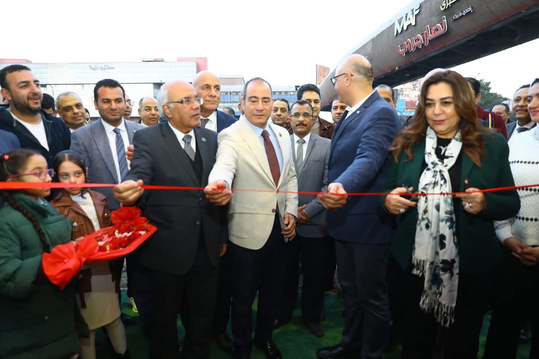 وزيرة التنمية المحلية وعطية والفيومى  يفتتحون معرض «أهلاً رمضان» بشبرا الخيمة