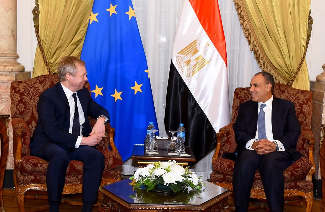 وزير الخارجية يستقبل الممثل الخاص للاتحاد الأوروبى لعملية السلام بالشرق الأوسط