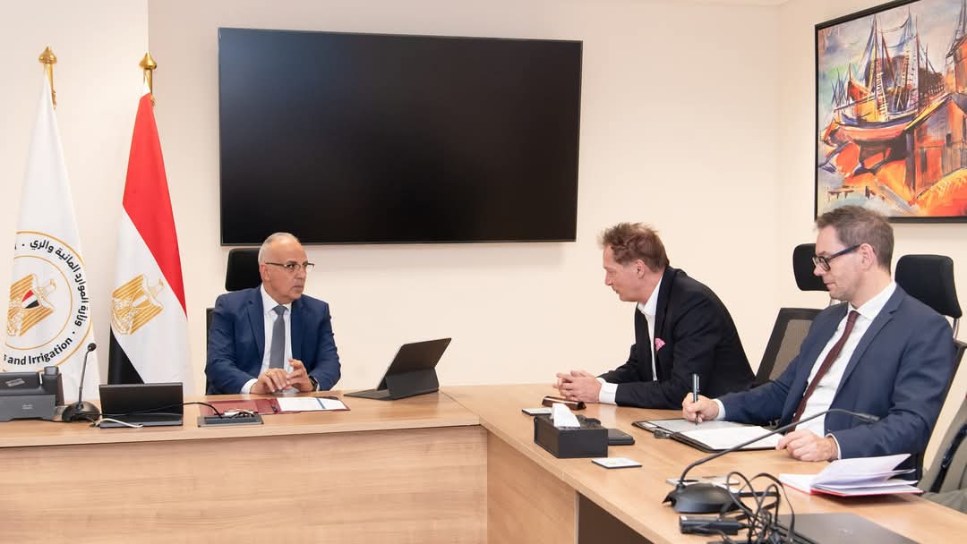 وزير الرى يبحث تعزيز التعاون بين مصر والمانيا فى مجال المياه 