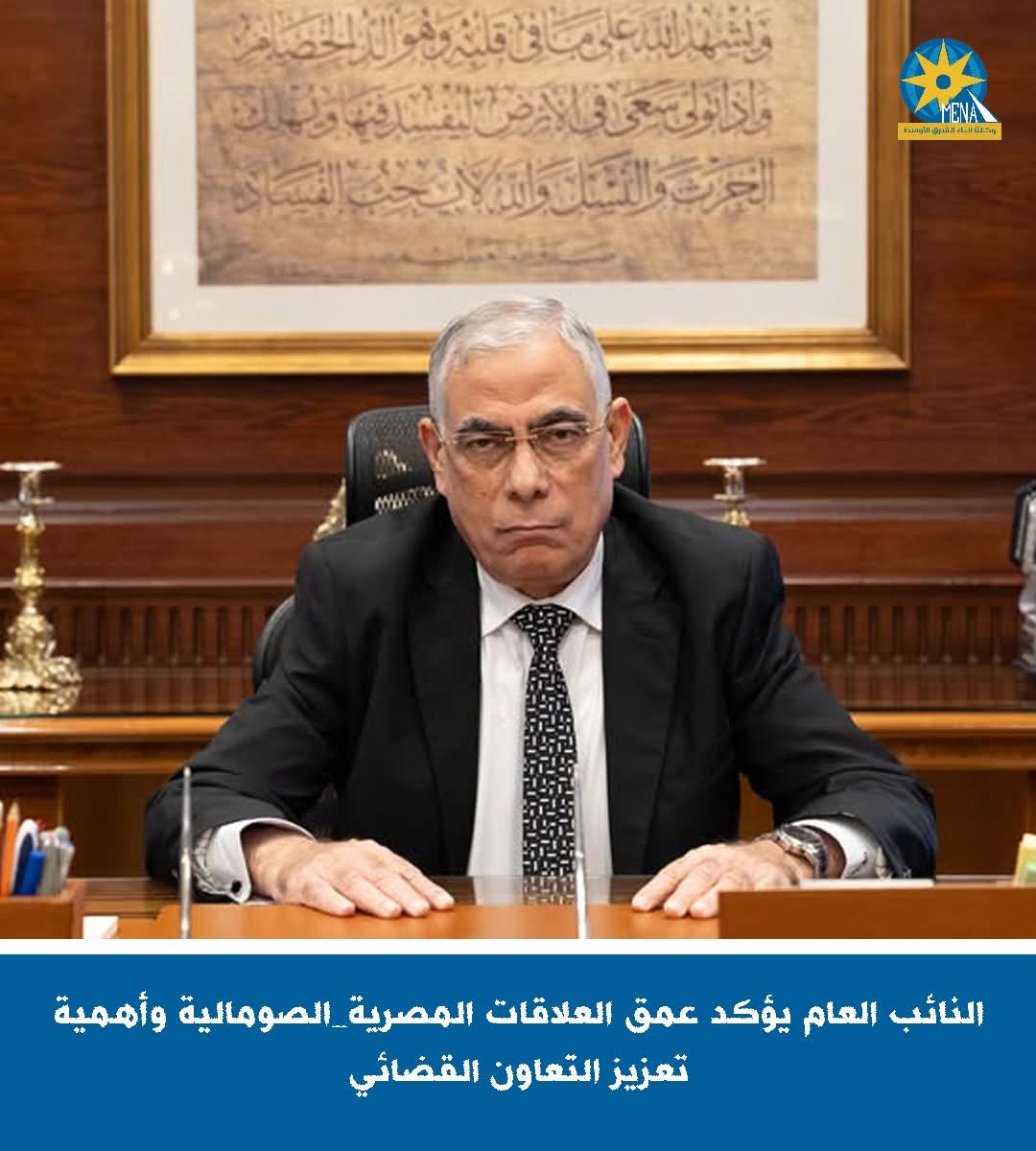 النائب العام يؤكد عمق العلاقات المصرية_الصومالية 