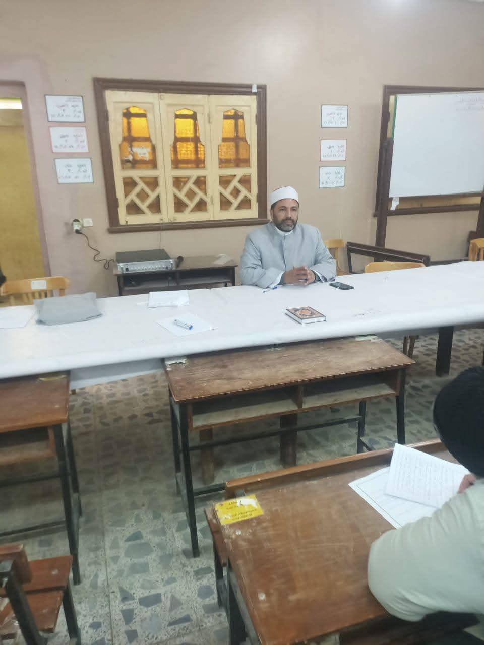 وكيل أوقاف الفيوم يشهد ختام اختبارات دورة إعداد الخطباء والواعظات