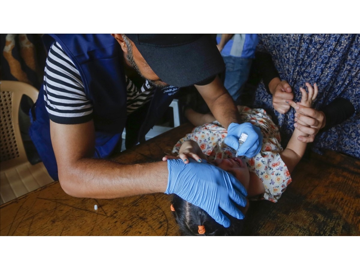 الصحة الفلسطينية: غدا بدء حملة التطعيم ضد شلل الأطفال .. في قطاع غزة