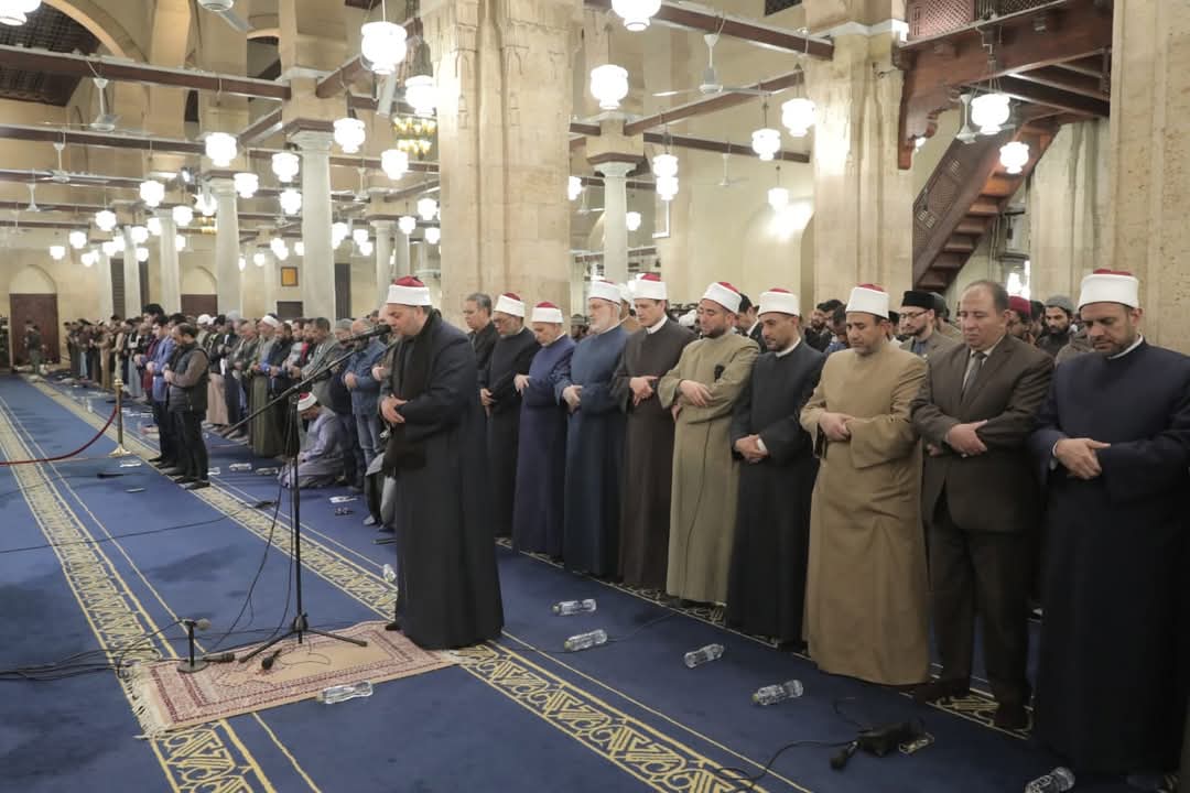 تراويح الليلة الثالثة"20 ركعة" بالقراءات فى الجامع الأزهر 