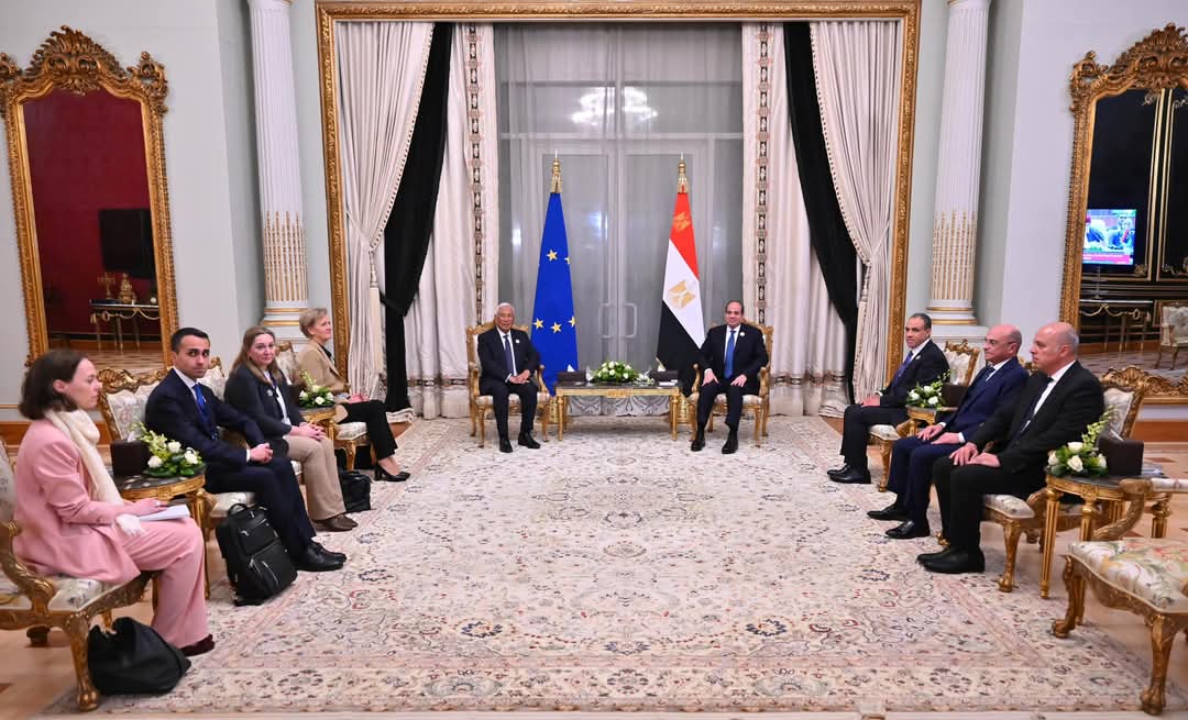 الرئيس يبحث مع "أنطونيو كوستا".. الأوضاع بالمنطقة