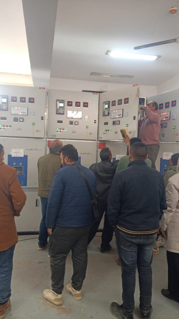تدعيم محطة محولات كهرباء شرق النيل لتغذية 3 مناطق ببنى سويف الجديدة