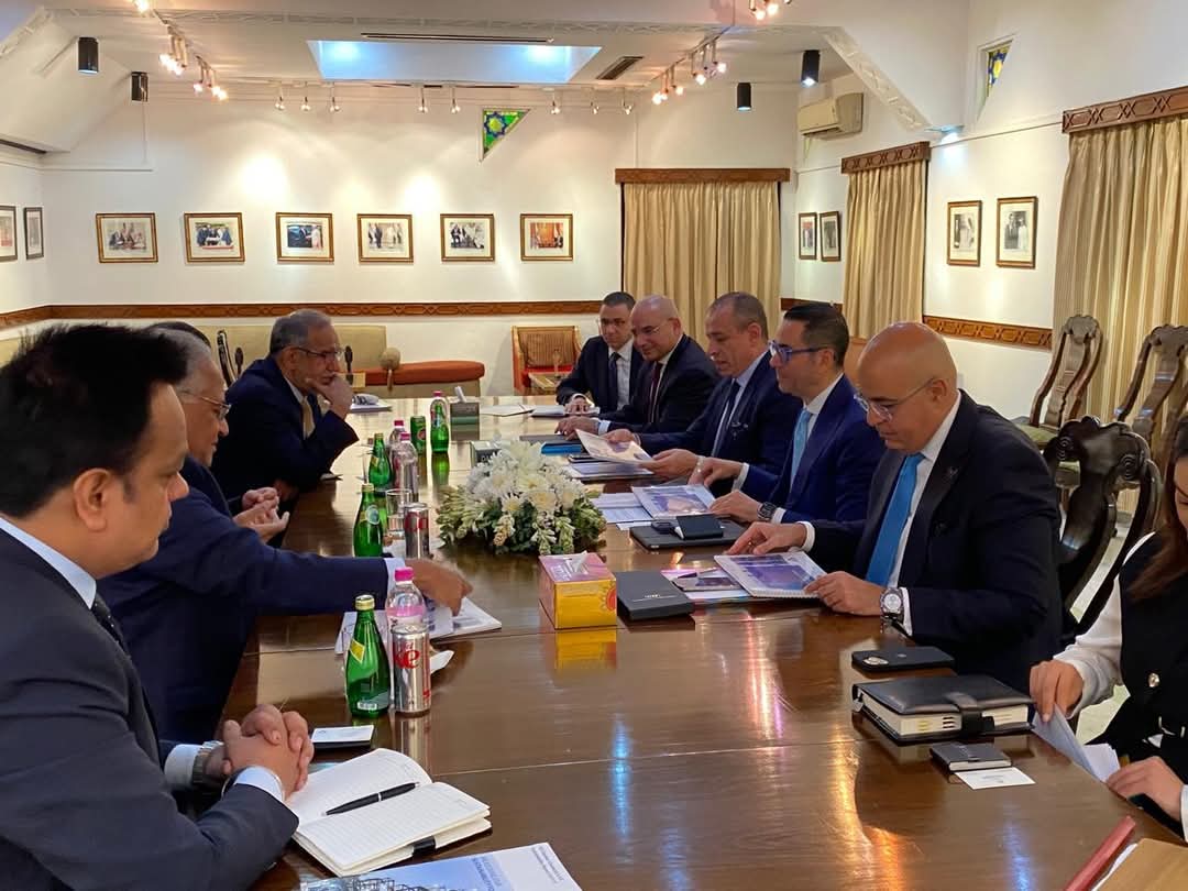 وزير الاستثمار يبحث مع  قيادات شركة TCI Sanmar تعزيز الاستثمارات بمصر