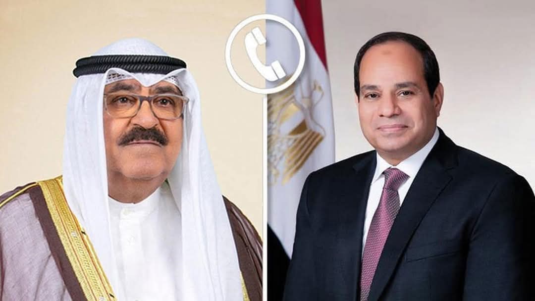 الرئيس وأمير الكويت يحذران من استمرار الاعتداءات الإسرائيلية على غزة