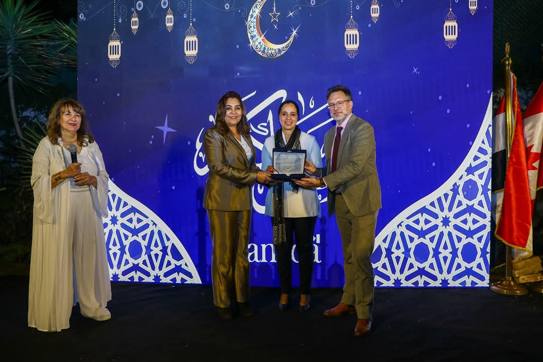 وزيرة التنمية المحلية تشهد احتفالية السفارة الكندية بيوم المرأة المصرية