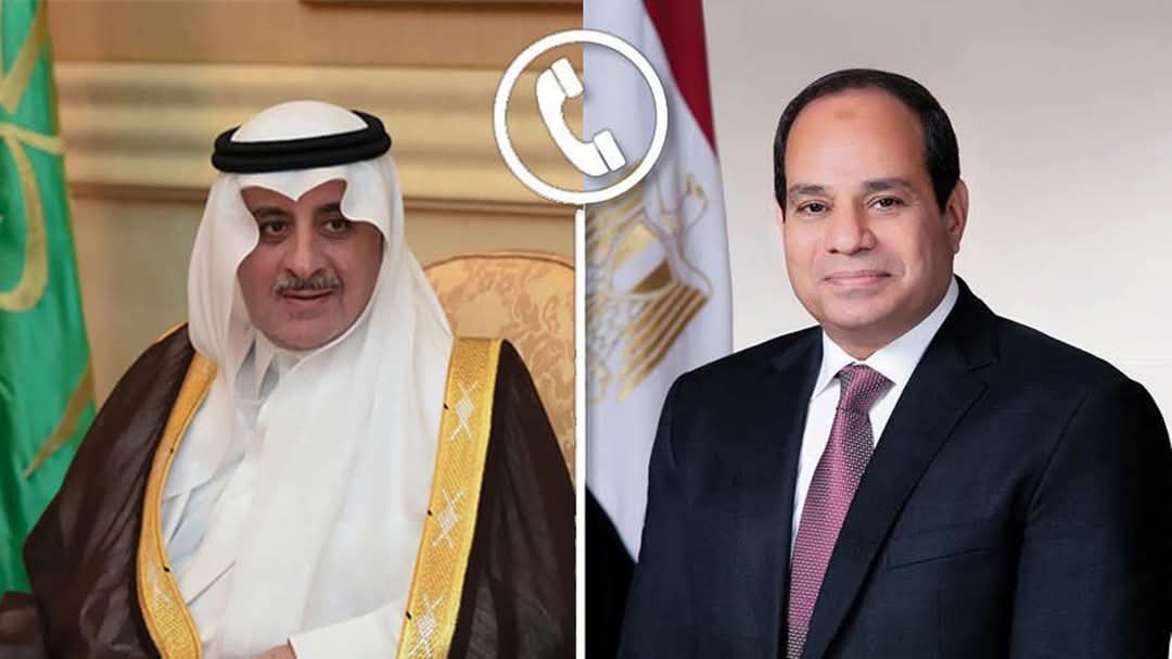 الرئيس يتلقى تهنئة بعيد الفطر من أمير منطقة تبوك