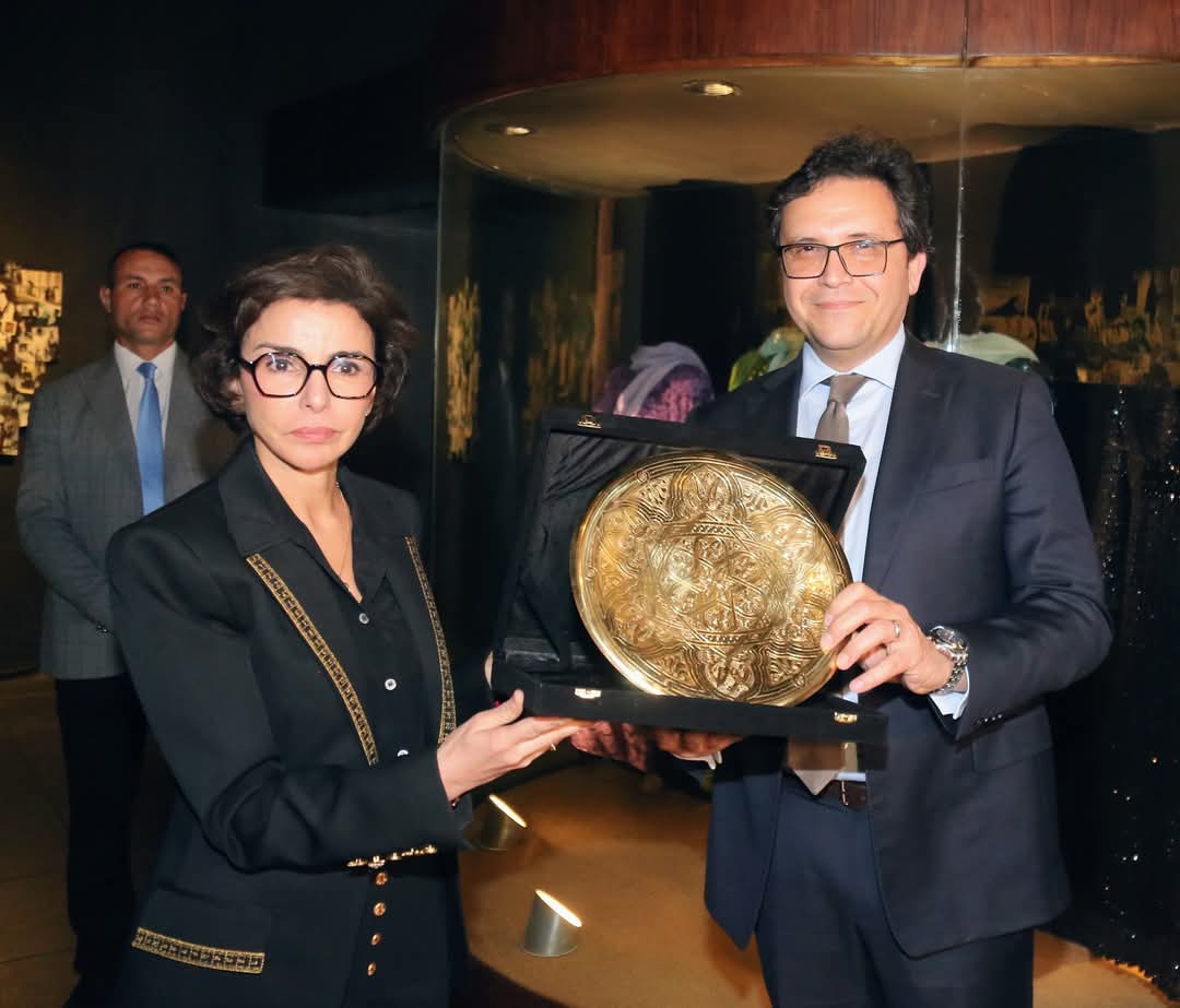 وزير الثقافة يستقبل نظيرته الفرنسية بمتحف أم كلثوم بالمنيل