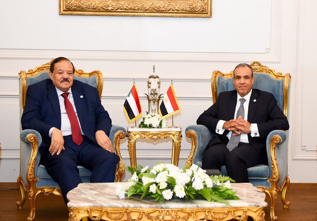 وزير الخارجية يستقبل نظيره السودانى على هامش المؤتمر الوزارى لعملية الخرطوم