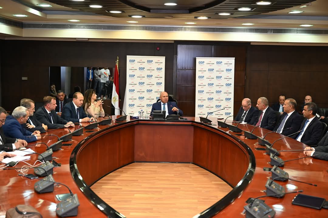 شراكة استراتيجية بين CMA CGM الفرنسية وميناء أكتوبر الجاف (ODP)