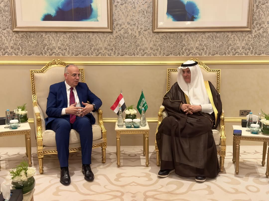 وزير الرى:تبادل الخبرات مع السعودية فى معالجة وإعادة استخدام المياه