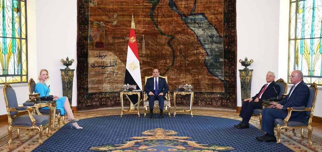 الرئيس بحث تعزيز التعاون بين مصر وسلوفينيا..مع رئيسة الجمعية الوطنية