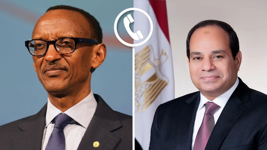 الرئيس يبحث مع نظيره الرواندى..تعزيز التعاون بين دول حوض النيل