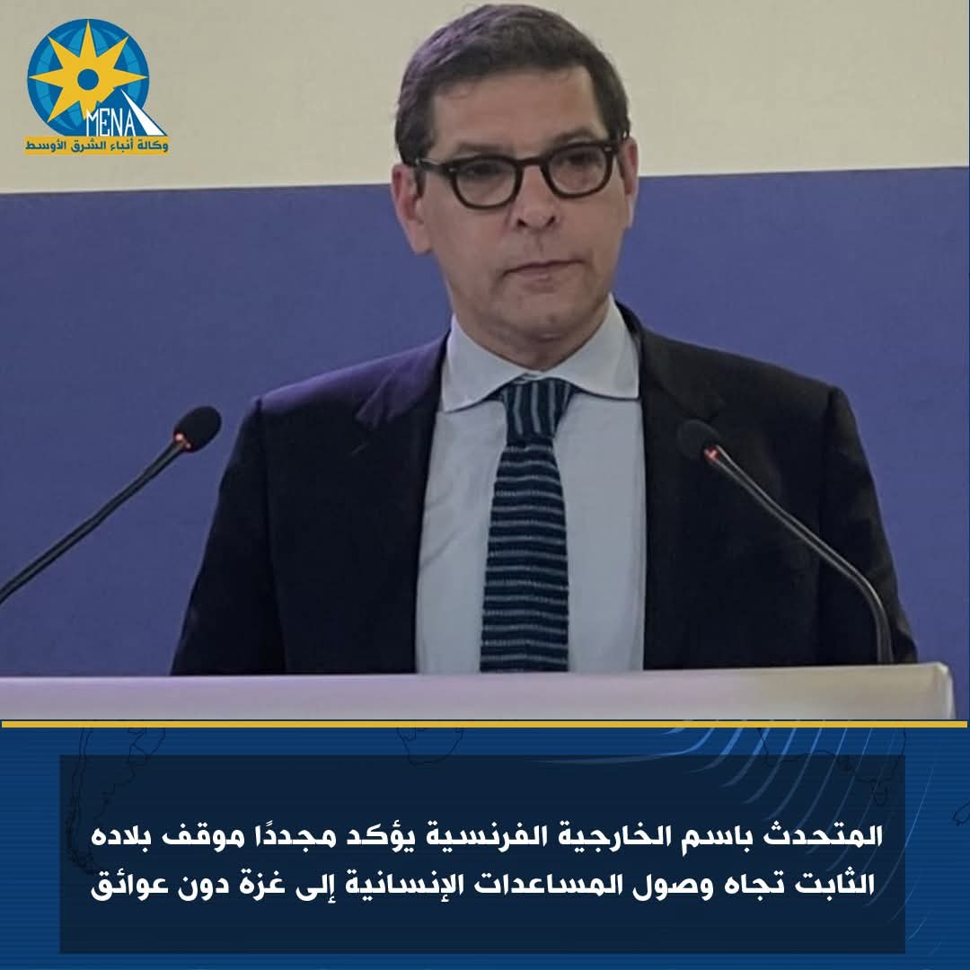 فرنسا تدعو لضمان وصول المساعدات الإنسانية دون عوائق إلى غزة 