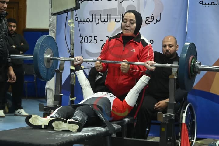 جيهان حسن أول مدربة مصرية لرفع الأثقال البارالمبية