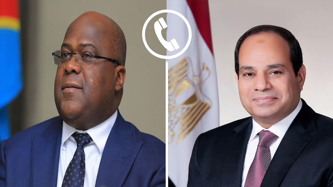 الرئيس يبحث مع نظيره الكونغولى تعزيز التعاون بين دول حوض النيل