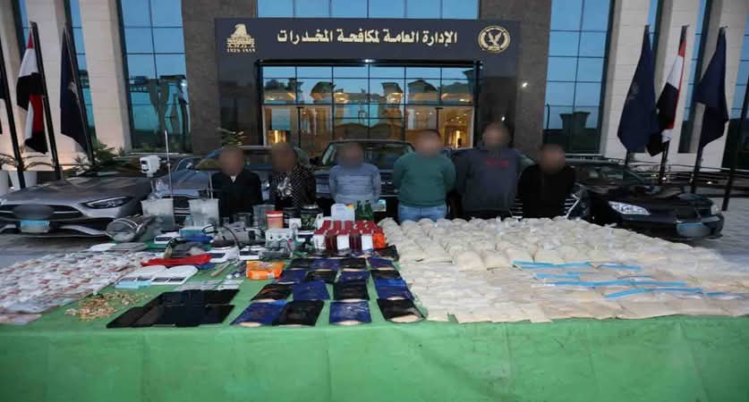 إحباط محاولة جلب 200 كيلوجرام من مخدر البودر قيمتها 420 مليون جنيه