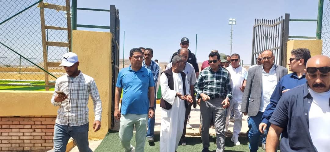 أشرف صبحى يتفقد المنشآت الشبابية والرياضية بشلاتين وأبو رماد وحلايب