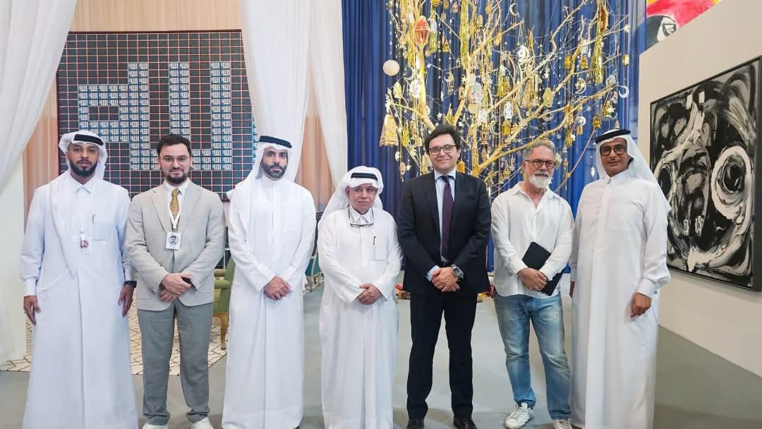 هنو يبحث مع مستشار الشئون الثقافية بمؤسسة قطر.. التعاون المشترك