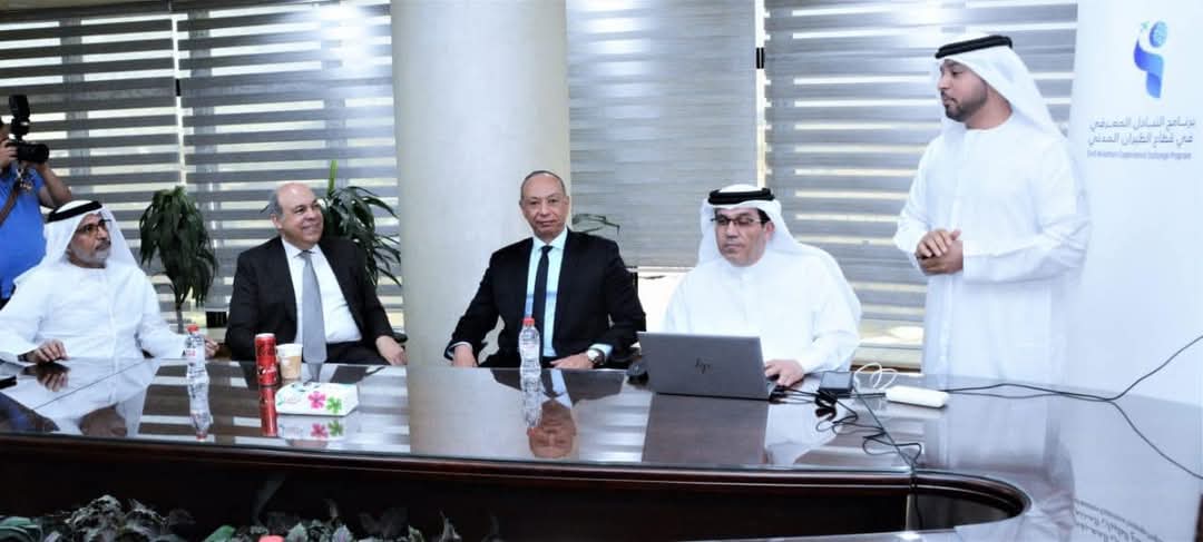 اتفاقية تبادل معرفى فى الطيران بين مصر والإمارات