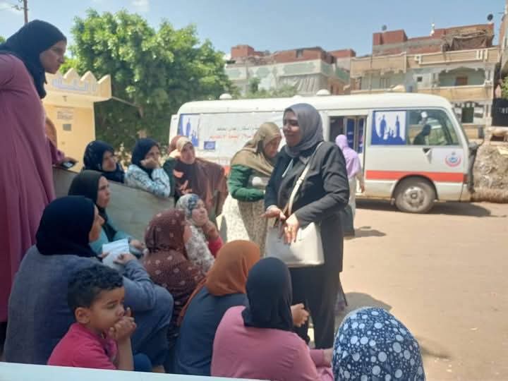 "مشوار الألف الذهبية يبدأ بخطوة"..استمرار حملة تنظيم الأسرة بالبحيرة