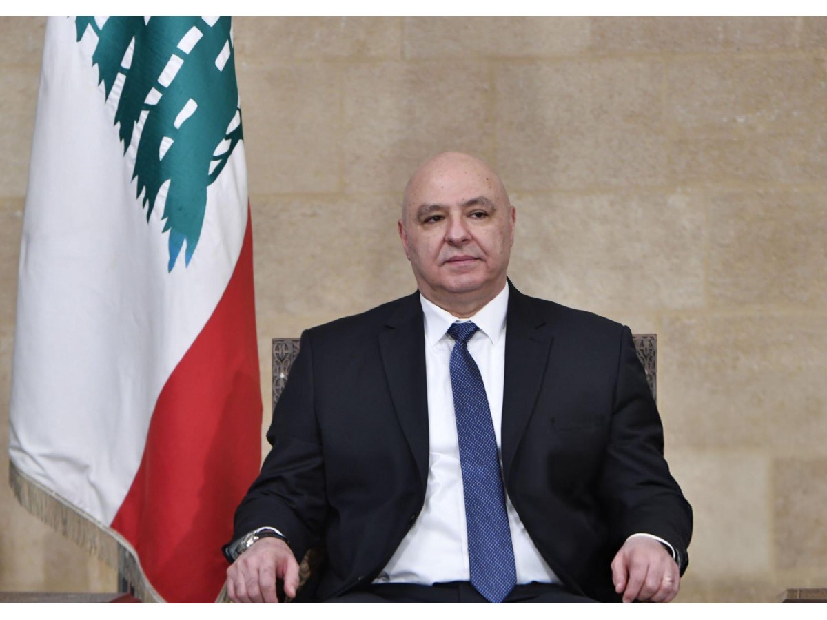الرئيس اللبناني: السلاح بيد الدولة فقط .. ومن غير المسموح العودة إلى لغة الحرب