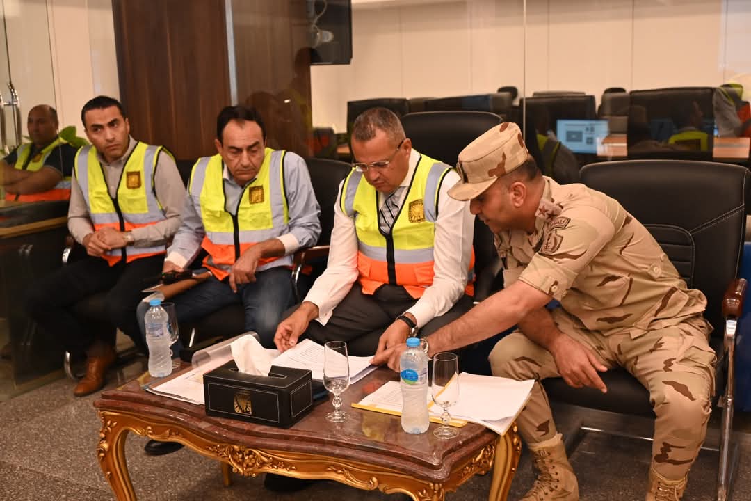 محافظ جنوب سيناء يشهد تدريب سيناريوهات الكوارث الطبيعية والأزمات