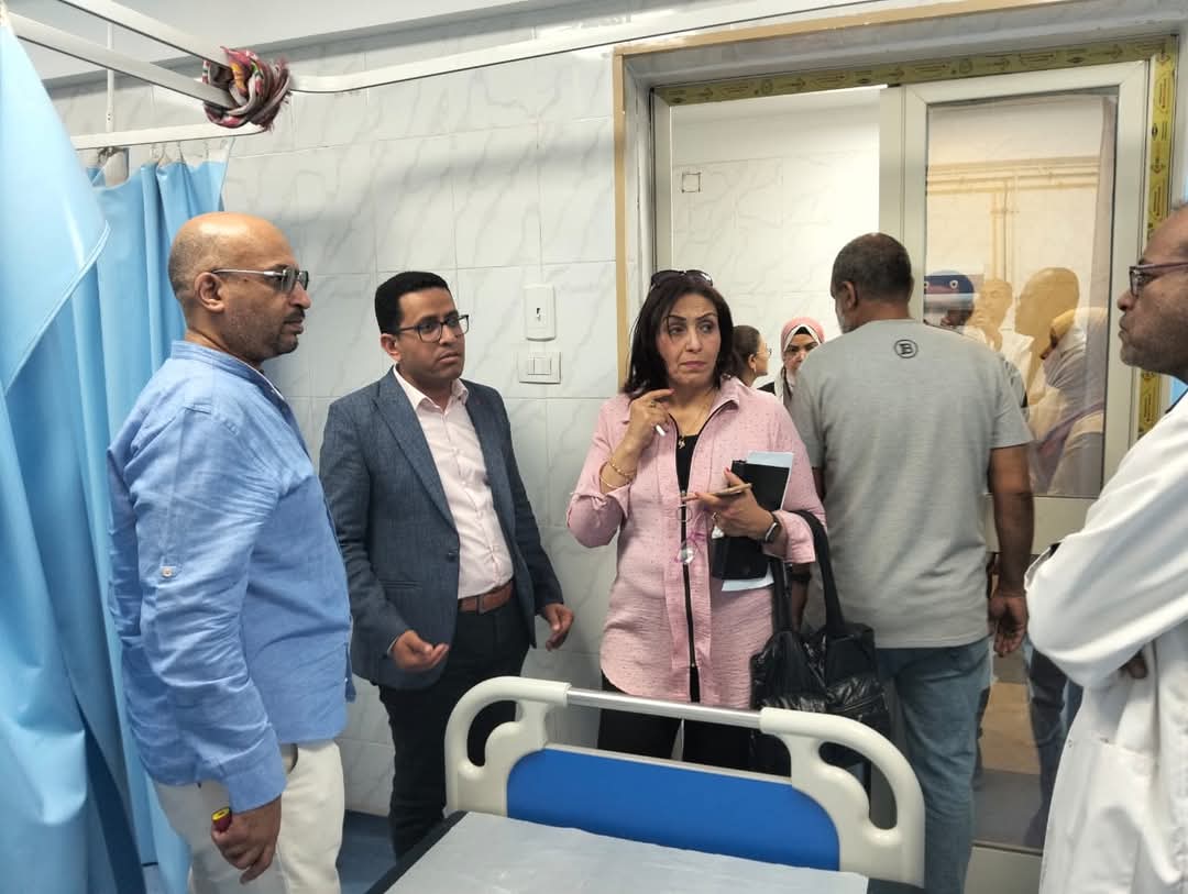 الصحة": فريق الحوكمة والمراجعة الداخلية يتفقد مستشفى صدر أسوان