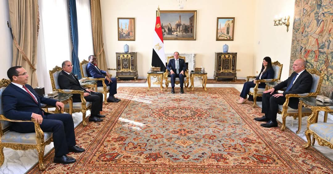 الرئيس يلتقى رئيس مجموعة البنك الأفريقى للتنمية