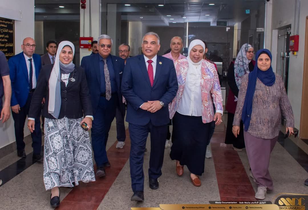 رئيس جامعة طنطا يوجه بتوفير كل سبل الراحة للطلاب خلال الامتحانات