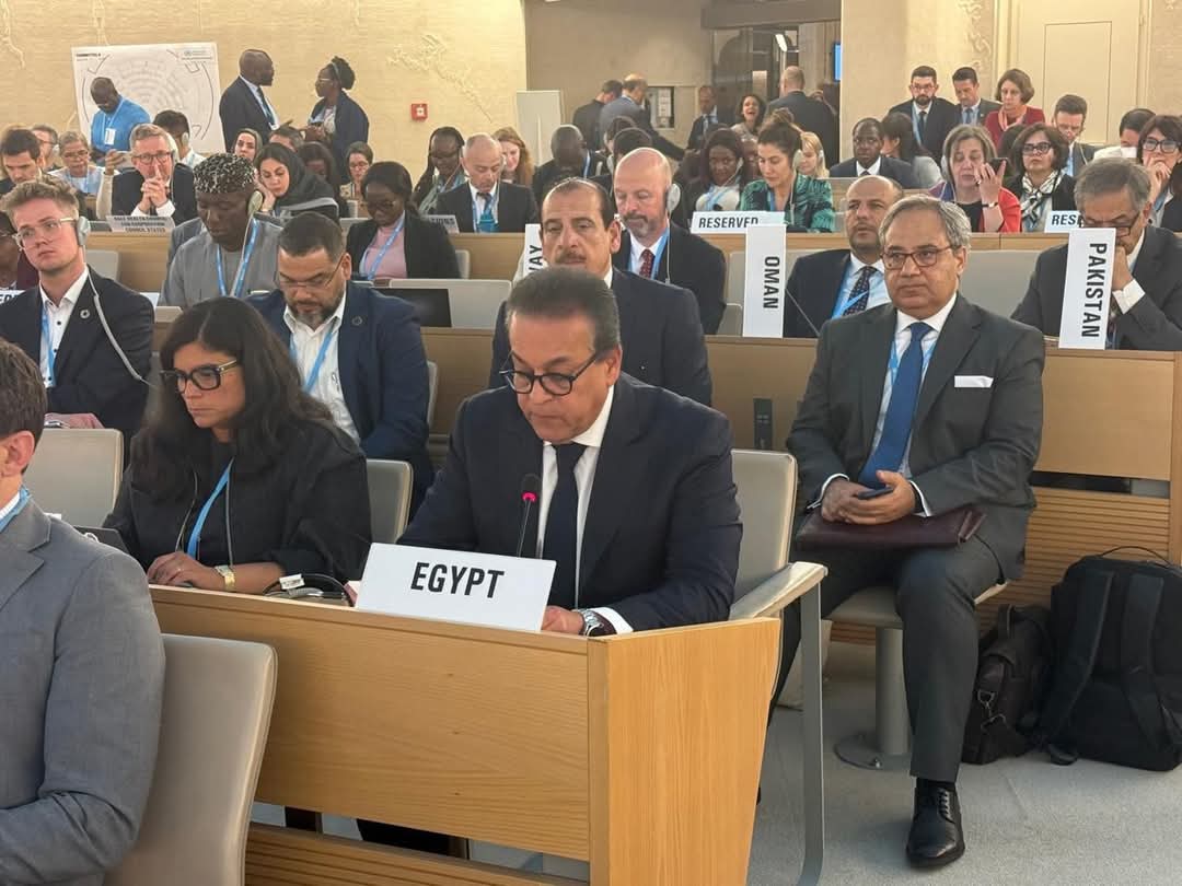 وزير الصحة من جنيف: أهمية وضع نظام عادل وفعال لتبادل معلومات عن مسببات الأمراض