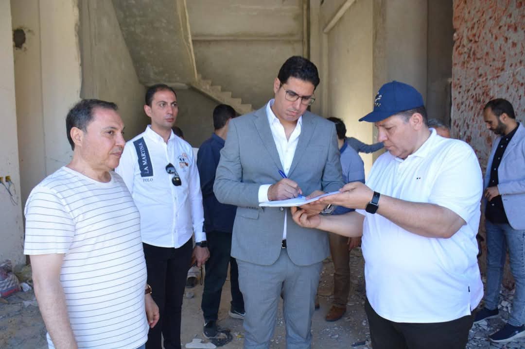 سحب 22 قطعة أرض بالمنطقة الصناعية بجمصة