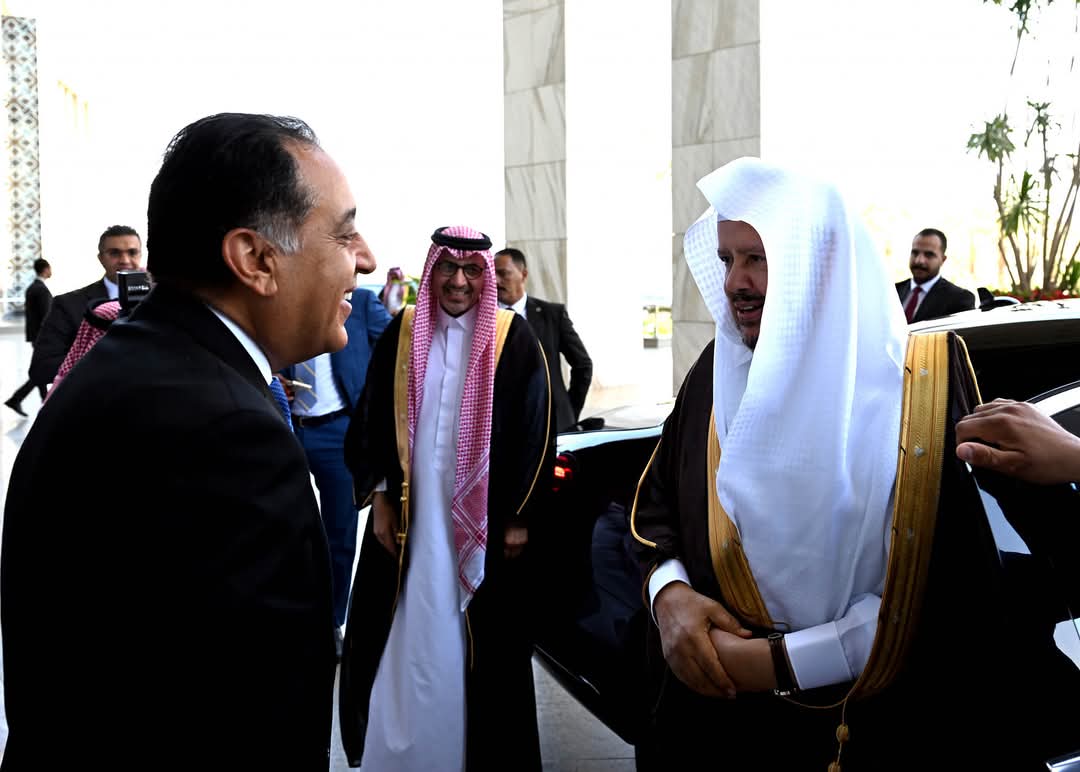 مدبولى يستقبل رئيس مجلس الشورى بالمملكة العربية السعودية