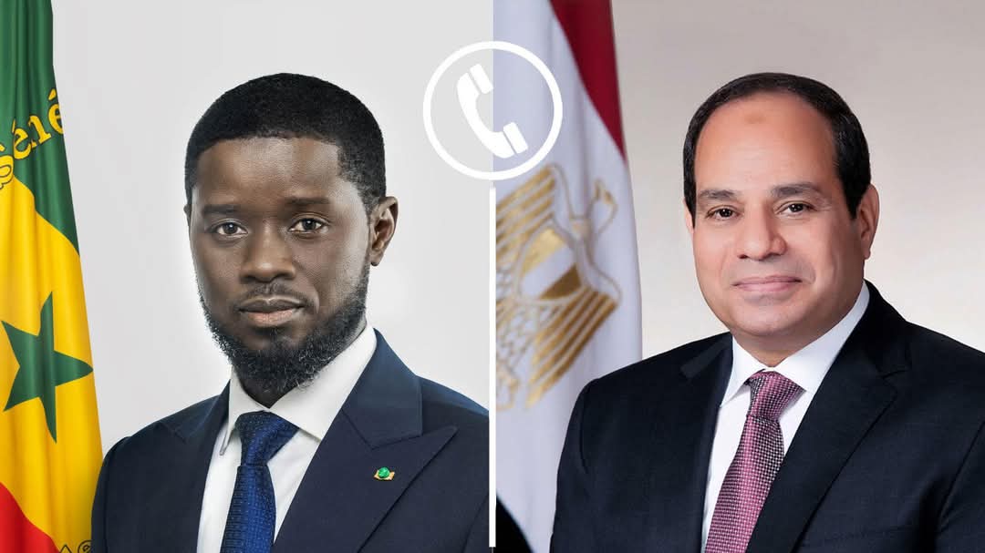 الرئيس يبحث مع نظيره السنغالى تعزيز العلاقات والأوضاع الإقليمية