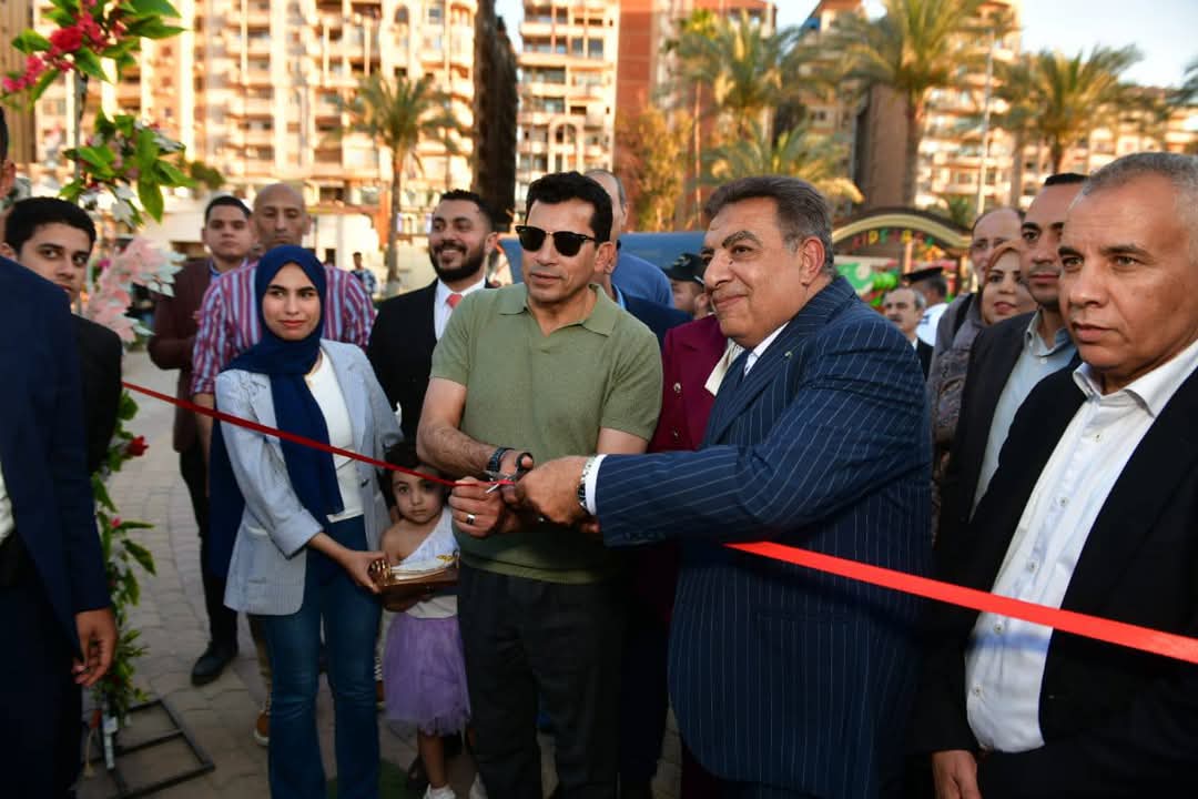 افتتاح الممشى الجديد والتراس الاجتماعي على النيل بالدقهلية 